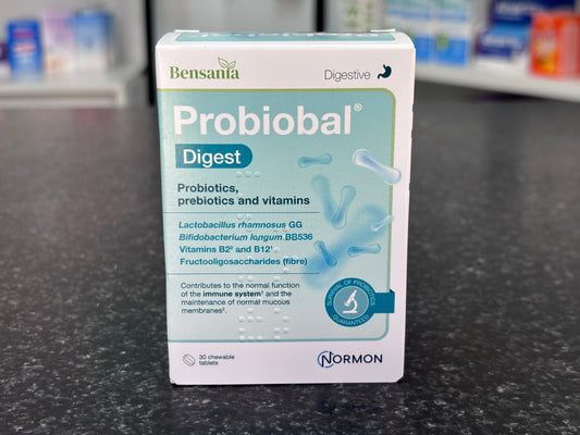 Pobiobal digest 30c masticables