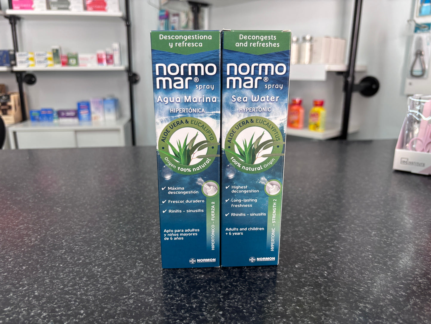 Normomar Spray agua marina Descongestivo F2, 120ml
