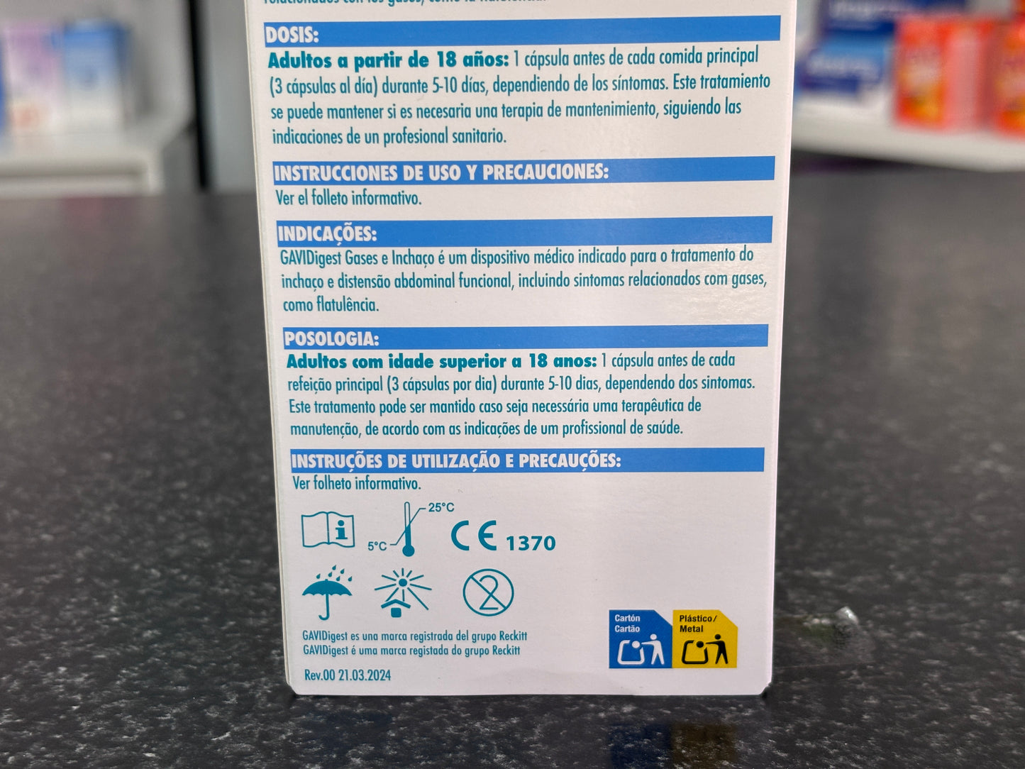 Gavidigest gases e hinchazon