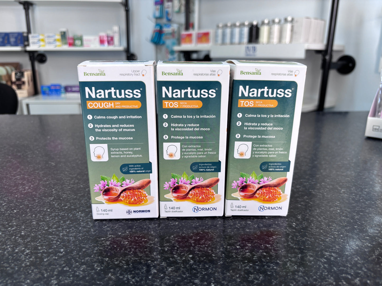 Bensania Nartuss Tos seca y productiva 140ml