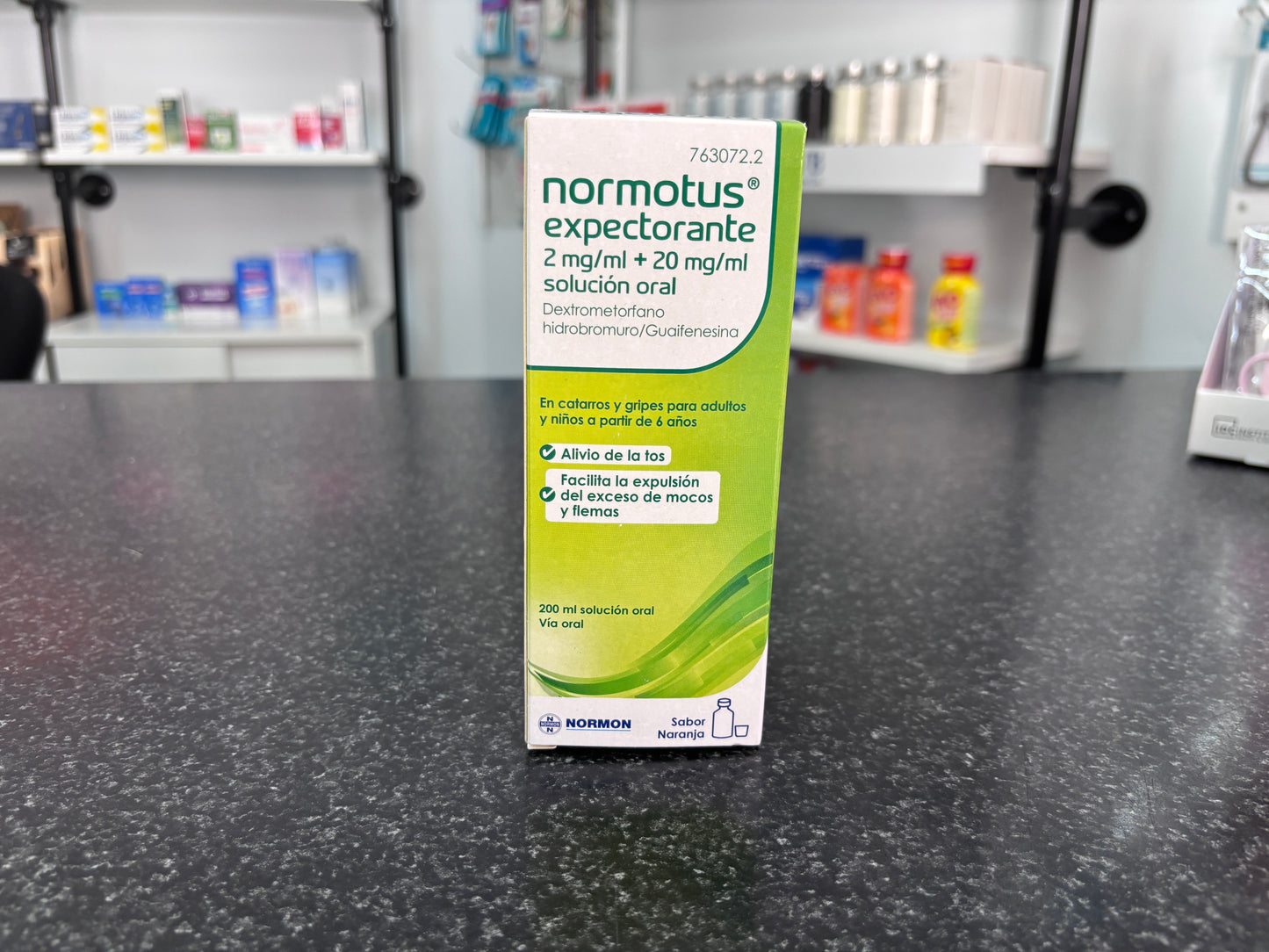 Normotus Expectorante 2 mg/ml + 20 mg/ml — Solución oral 200 ml