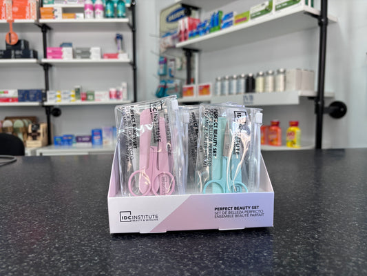Perfect Beauty Set — Set de belleza con pinza, tijera y lima