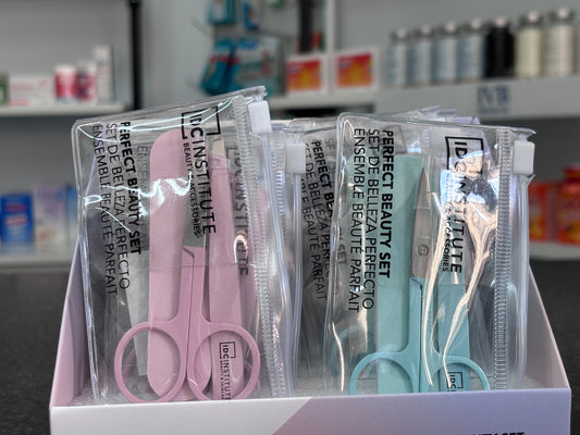 Perfect Beauty Set — Set de belleza con pinza, tijera y lima